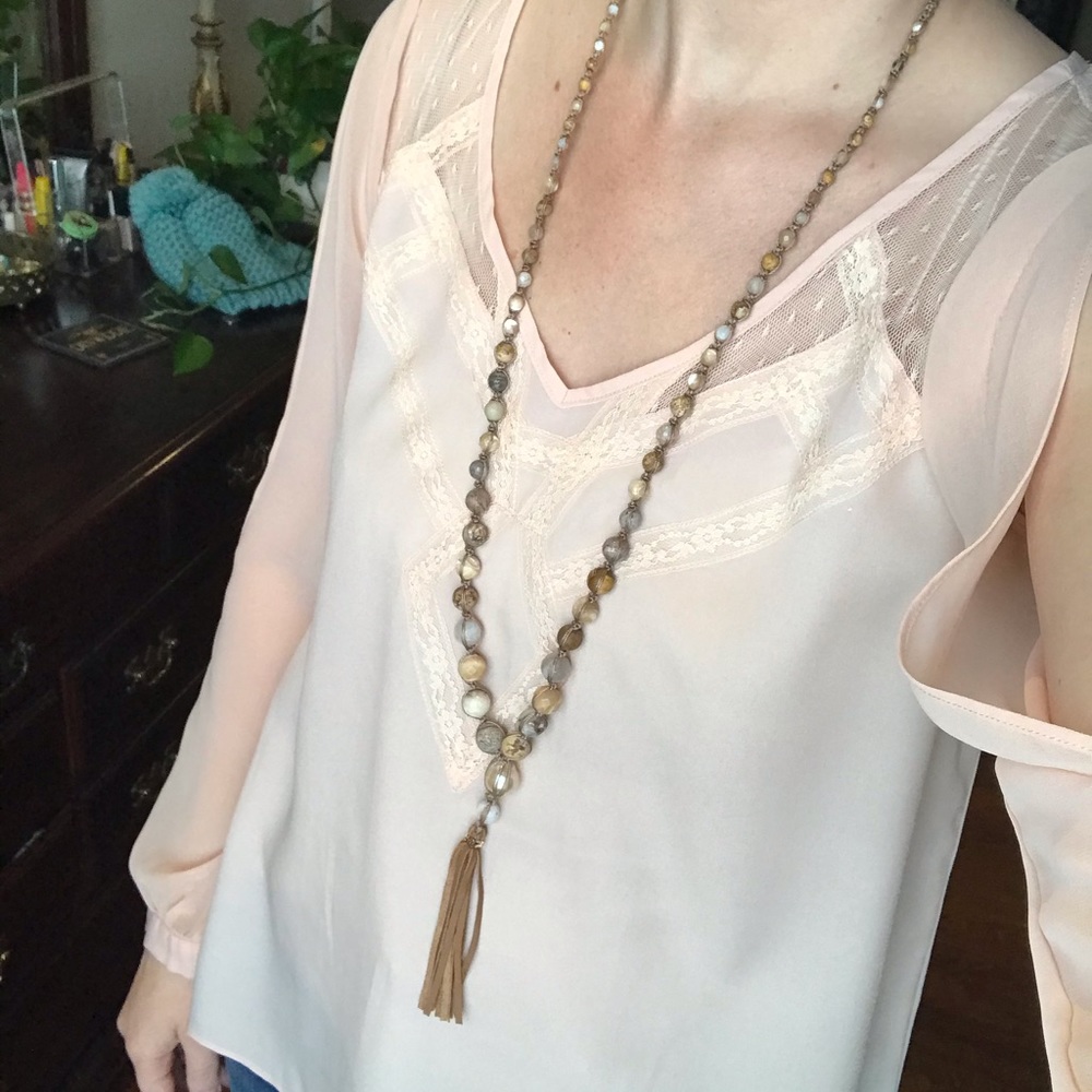 Pale Pink Blouse